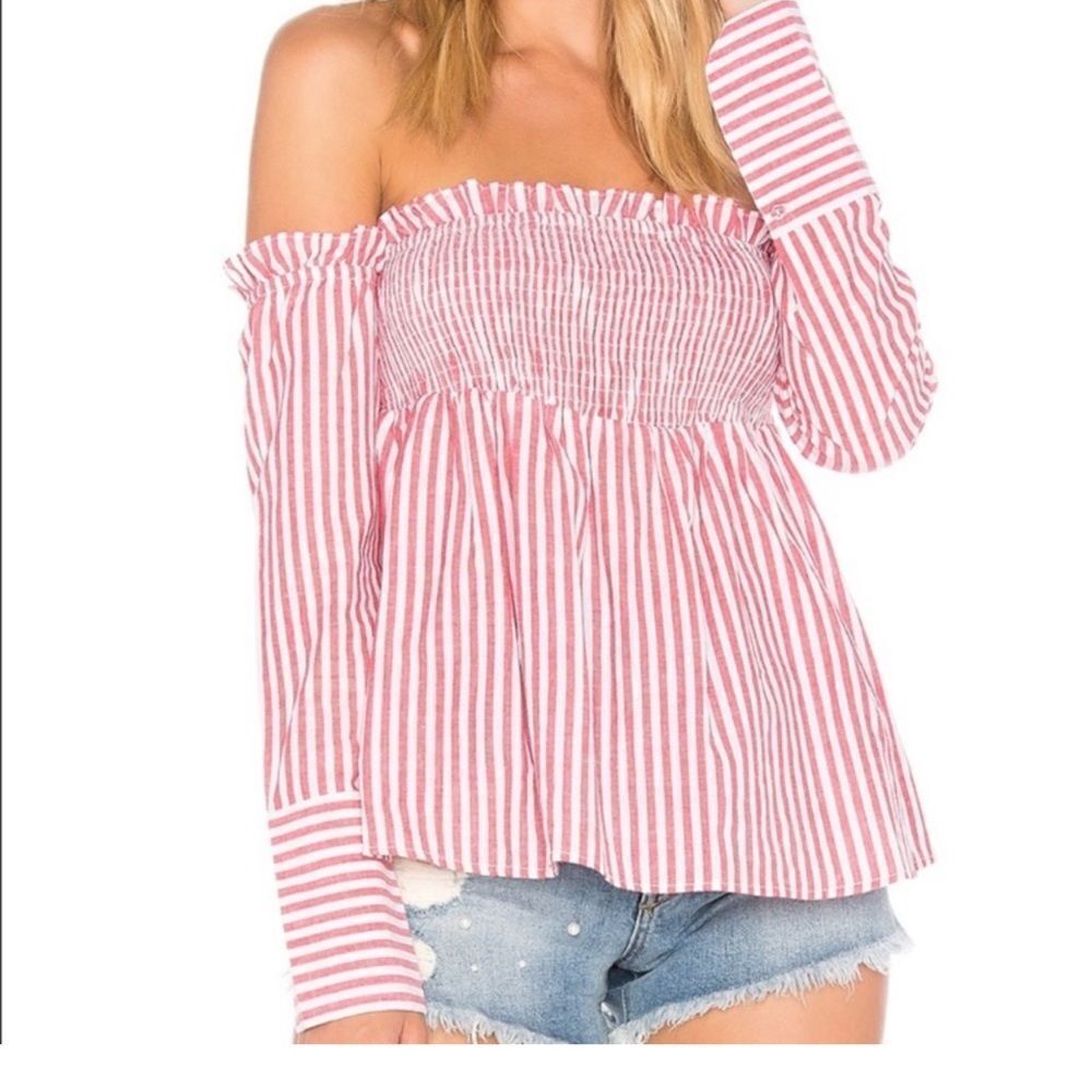 L’Academie Erin Off Shoulder Top